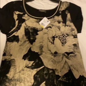 Black and cream PL blouse.